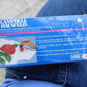 Blue Airbrush Kit - Professional 9-Piece Set